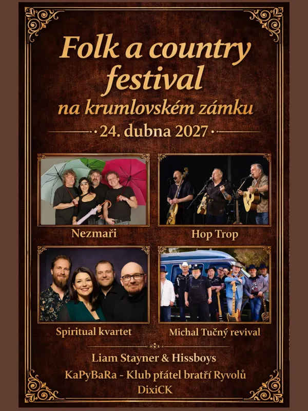 Folk a country festival na krumlovském zámku II